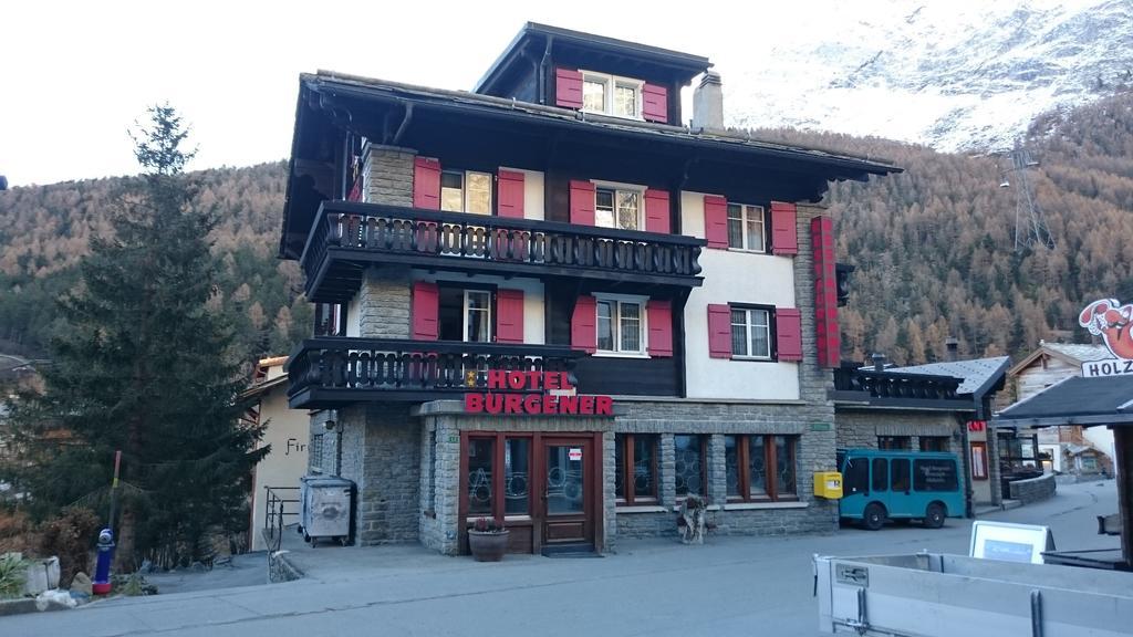 Hotel Burgener Saas Fee Kültér fotó